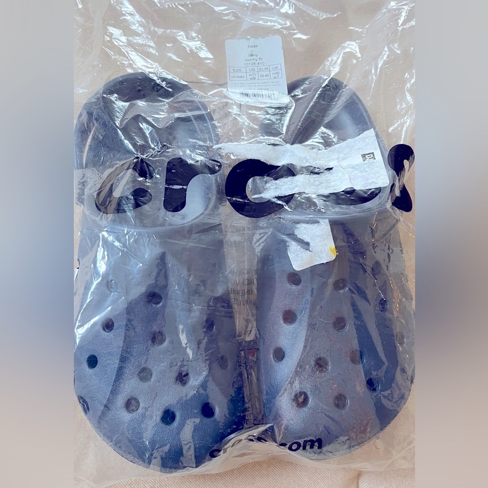 Crocs dark blue women size 9 or men’s size 7